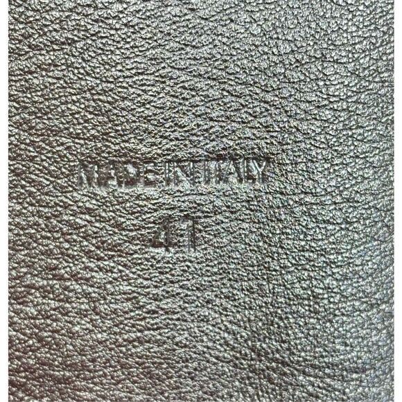 ULLA JOHNSON Anya Slide Shoes in Silver NWB Size 41 - Picture 8 of 9